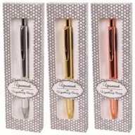 Długopisy - CRESCO Długopis Queen Gift Box mix - Cresco - miniaturka - grafika 1