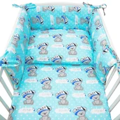 Pościel dla dzieci - Kerstin POŚCIEL 135x100 OCHRANIACZ 3el DO ŁÓŻECZKA - miniaturka - grafika 1