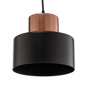 Lampa wisząca Olla czarna/miedziana, 4-punktowa - Lampy sufitowe - miniaturka - grafika 4