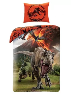 Halantex pościel dziecieca 160x200 dinozaur t-rex - Pościel dla dzieci - miniaturka - grafika 1