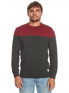Quiksilver Kardigan męski czerwony S - Swetry męskie - miniaturka - grafika 1