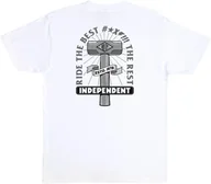 Koszulki męskie - t-shirt INDEPENDENT RTB SLEDGE TEE White - miniaturka - grafika 1