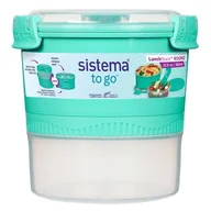 Pojemniki kuchenne - Sistema pojemnik śniadaniowy 965ml z łyżeczką 21360 - miniaturka - grafika 1