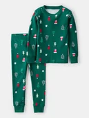 Piżamy chłopięce - carter's Piżama w kolorze zielonym - miniaturka - grafika 1