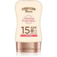 Balsamy i kremy do opalania - Hawaiian Tropic satyna Protection Sun Lotion LSF 15, 100 ML Y300457100 - miniaturka - grafika 1