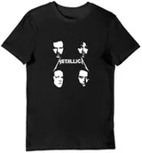 Koszulki męskie - Koszulka męska Metalica skład zespołu czarna S - miniaturka - grafika 1