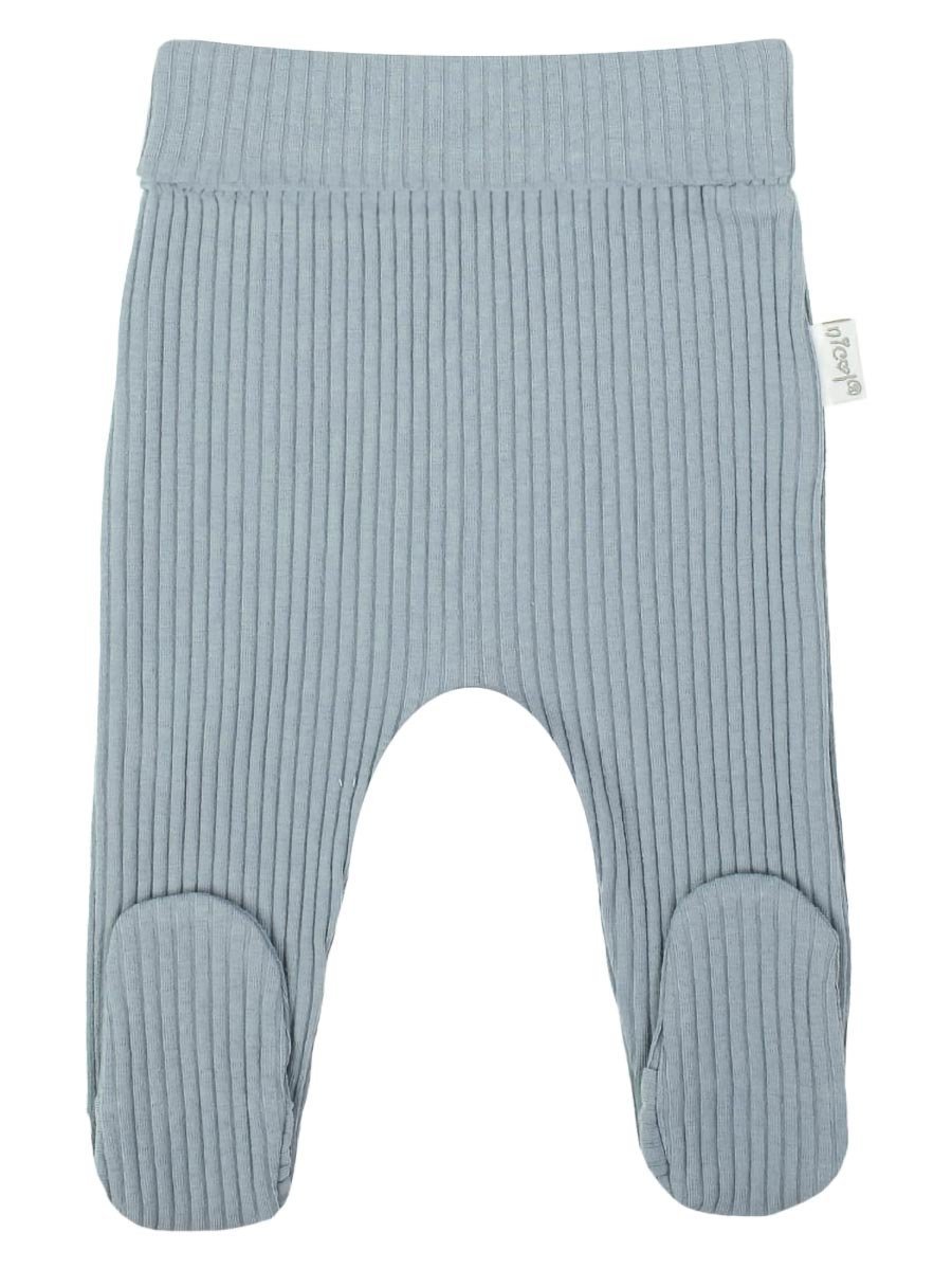 Chłopięcy Półśpioch bawełniany Prążkowany błękitny, Nicol,r.56