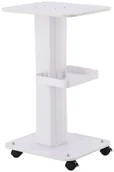Meble fryzjerskie - Pomocnik kosmetyczny fryzjerski do salonu pod urządzenie kosmetyczne 1003 uniwersalna szafka wózek stolik na kółkach - miniaturka - grafika 1