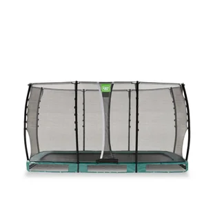 Exit Trampolina naziemna Allure Classic 214x366cm zielona - Trampoliny - miniaturka - grafika 1