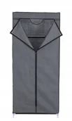 Szafy - SZAFA TEKSTYLNA MATERIAŁOWA PÓŁKA 70x45x155 SZARA - miniaturka - grafika 1