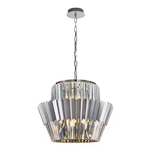 Designerski, kryształowy żyrandol do salonu ML0416 z serii DONNA - Lampy sufitowe - miniaturka - grafika 1
