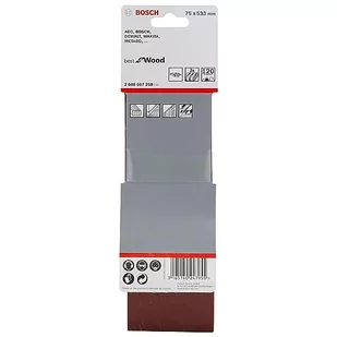 Bosch Professional Taśma szlifierska rozmiar 75x533 mm, P-120 2608607258 - Materiały ścierne - miniaturka - grafika 1