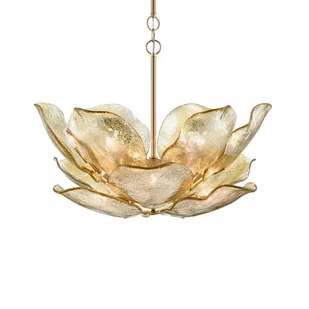 Designerski żyrandol Wellington P12340BR do jadalni mosiądz - Lampy sufitowe Designerski żyrandol Wellington P12340BR do jadalni mosiądz - Lampy sufitowe - miniaturka - grafika 1