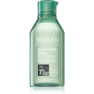 Redken Amino Mint Oczyszczający Szampon do Skóry Wrażliwej i Włosów Szybkosmarujących Shampoo) Objętość 300 ml) - Szampony do włosów - miniaturka - grafika 1
