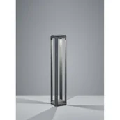 Lampy ogrodowe - Trio Oświetlenie LOGONE Lampa na cokół LED Antracytowy, 1-punktowy 522360142 (422360142) - miniaturka - grafika 1