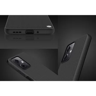 Nillkin Textured Case etui do Xiaomi Redmi Note 12 5G / Poco X5 5G wzmocniony nylonowy pokrowiec czarne - Etui i futerały do telefonów - miniaturka - grafika 13