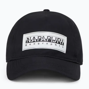 Czapka z daszkiem męska Napapijri F-Box Logo black 041 WYSYŁKA W 24H 30 DNI NA ZWROT - Czapki damskie - miniaturka - grafika 1