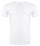 Koszulki męskie - FILA Męska koszulka Fu5001 T-shirt męski biały biały L - miniaturka - grafika 1