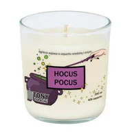 Świece - Świeca sojowa Hocus Pocus o niebanalnym zapachu onyxu i wiedźmy, w szklanym naczyniu, idealna jako halloweenowy podarunek dla najbliższych, 300ml - miniaturka - grafika 1