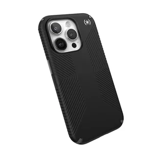 Speck Presidio2 Grip - Etui iPhone 15 Pro (Black / Slate Grey / White) - Etui i futerały do telefonów - miniaturka - grafika 3