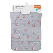 Śliniaki i fartuszki - BabyOno Śliniak z długim rękawem FOX 1477/03 - miniaturka - grafika 1