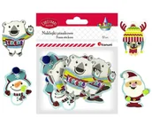 Zabawki kreatywne - Titanum Naklejki piankowe 3D Boże Narodzenie 12 szt. - miniaturka - grafika 1
