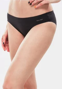 CALVIN KLEIN MAJTKI DAMSKIE CZARNE GŁADKIE BASIC XS 2A2D1_B* TIA - Majtki damskie - miniaturka - grafika 1