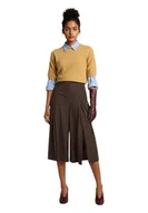 Spodnie damskie - Pantaloni palazzo ampia gamba con pinces Donna Imperial - miniaturka - grafika 1