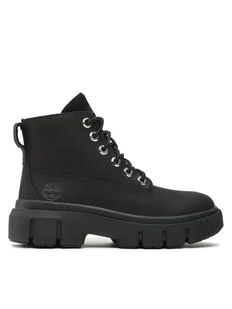 Timberland Trapery Greyfield Leather Boot TB0A5RNG0011 Czarny - Botki damskie - miniaturka - grafika 1
