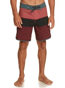 Quiksilver Szorty surfingowe SURFSILK Tijuana 45 cm męskie czerwone 30 - Spodenki damskie - miniaturka - grafika 1
