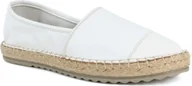 Espadryle damskie - La Conte espadryle damskie LAC6030-25102 Kolor: Biały Rozmiar: 36 - miniaturka - grafika 1