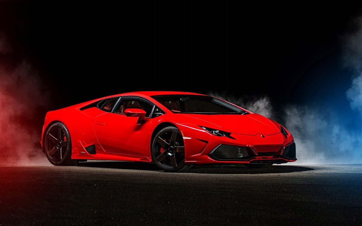 PODKŁADKA POD MYSZ Nadruk 22x18cm Lamborghini Huracan Lambo Tekst Prezent