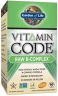 Witaminy i minerały dla sportowców - GARDEN OF LIFE Vitamin Code Raw B-Complex 60vegcaps - miniaturka - grafika 1