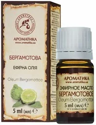 Olejek Bergamotowy, 100% Naturalny, Aromatika, 5 ml - Aromaterapia - miniaturka - grafika 1