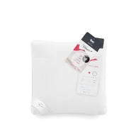 Poduszki - Poduszka puchowa AMZ Puch 60%, Rozmiar - 70x80, Kolor - różowy, Poduszka - 1-komorowa  - miniaturka - grafika 1