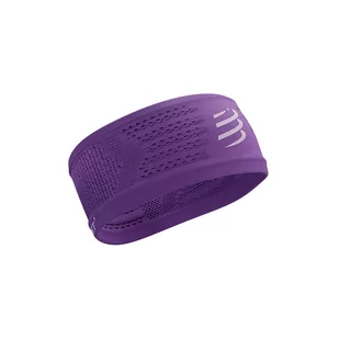 COMPRESSPORT Opaska na głowę HEADBAND ON/OFF lilac - Apaszki i szaliki męskie - miniaturka - grafika 1