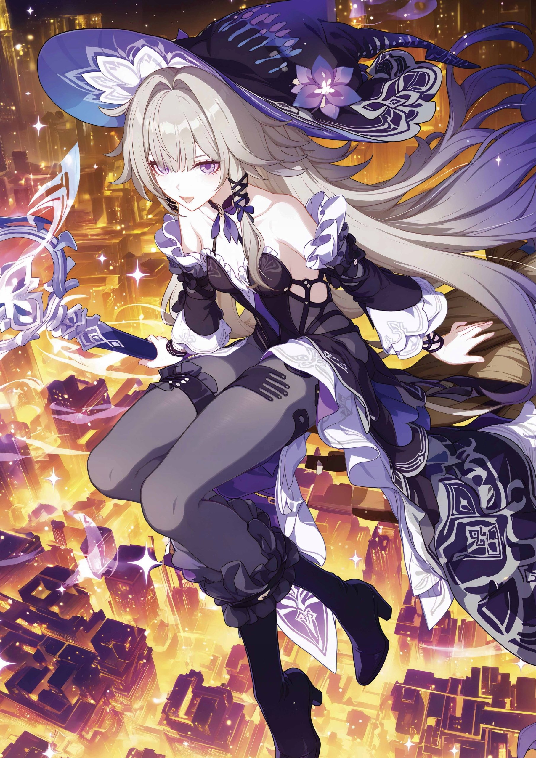 Plakat A3 Honkai Star Rail Hsr Anime Gra Herta