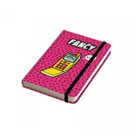 Notesy i bloczki - Notes A5 z gumką w linie Fancy - miniaturka - grafika 1