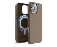 Etui i futerały do telefonów - Elago Magnetic Leather do iPhone 16 Pro Max Taupe - miniaturka - grafika 1