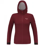 Kurtki i kamizelki sportowe damskie - Kurtka damska Salewa Puez Aqua 4 Ptx 2.5L W Jacket Rozmiar: M / Kolor: czerwony - miniaturka - grafika 1