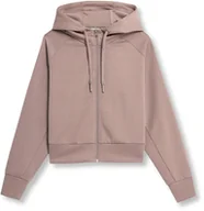 Bluzy damskie - Bluza damska z kapturem 4F AW23TSWSF0766 - beżowa XL - miniaturka - grafika 1