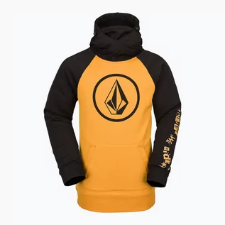 Bluzy narciarskie - Volcom Bluza snowboardowa męska Volcom Hydro Riding HD żółta G4152201-RSG - grafika 1