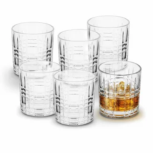 Komplet 6x SZKLANKA DO NAPOJÓW WHISKY coli drinków ZESTAW - Szklanki - miniaturka - grafika 1