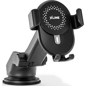 Uchwyty samochodowe do telefonów - Uchwyt samochodowy XLINE CH404 Czarny - miniaturka - grafika 1