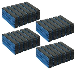 Ciężarki Klejone Czarne do Felg Aluminiowych FIVESTARS Edgy 12x5g 400 pasków - Akcesoria wulkanizacyjne - miniaturka - grafika 1