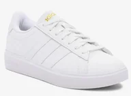Sneakersy damskie - Adidas Buty Damskie Sneakersy Grand Court 2.0 Białe 38 Eu - miniaturka - grafika 1