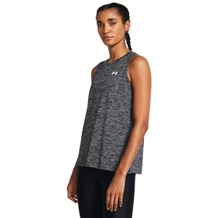 Under Armour Tech Tank Twist, czarny/biały, XS - Koszulki sportowe męskie - miniaturka - grafika 1