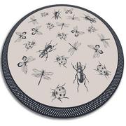 Dywany - Modny winylowy dywan okrągły różnorodne owady fi60 cm - miniaturka - grafika 1