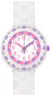 Zegarki dla dzieci - Zegarek Flik Flak FCSP124 LEVEL MILKY - Natychmiastowa WYSYŁKA 0zł (DHL DPD INPOST) | Grawer 1zł | Zwrot 100 dni - miniaturka - grafika 1