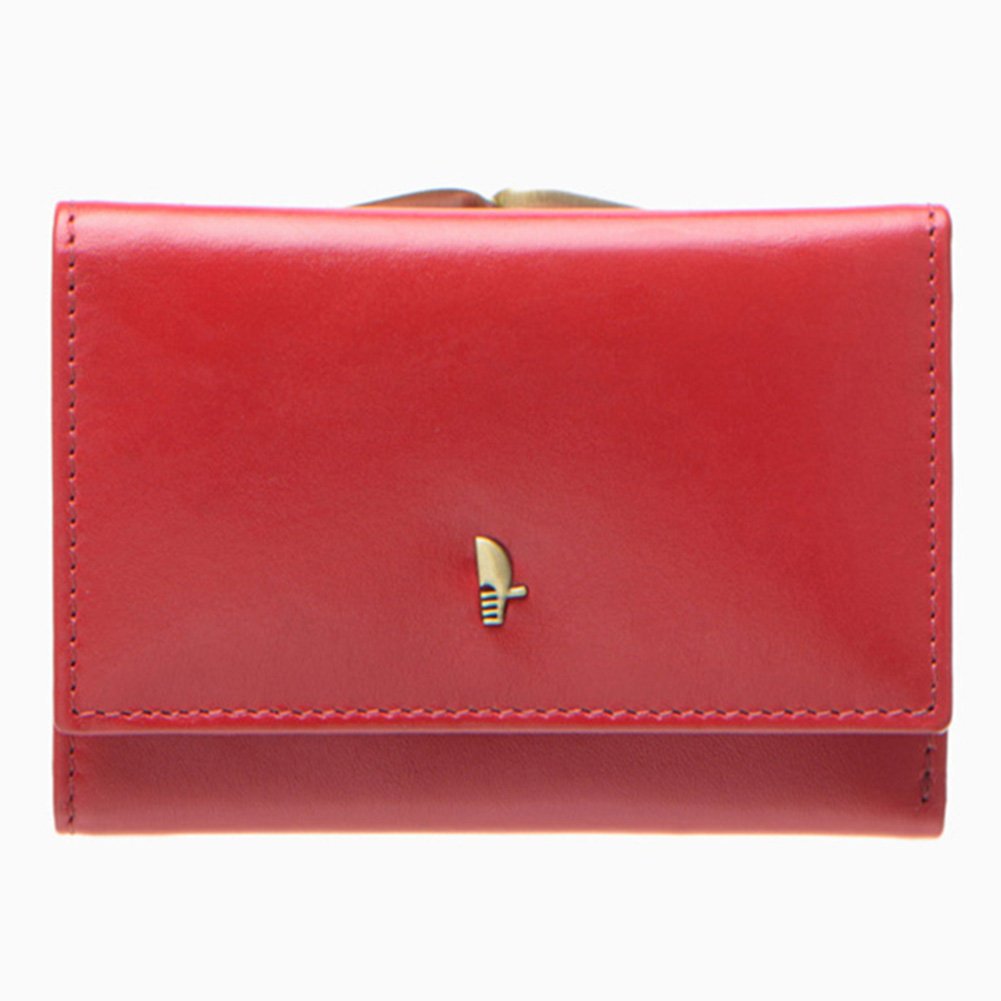 Portfel Damski Skórzany RFID Na Karty Czerwony PUCCINI MU1950-3E